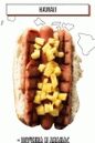 hot dog, so, afektovaný herec, a, ananás