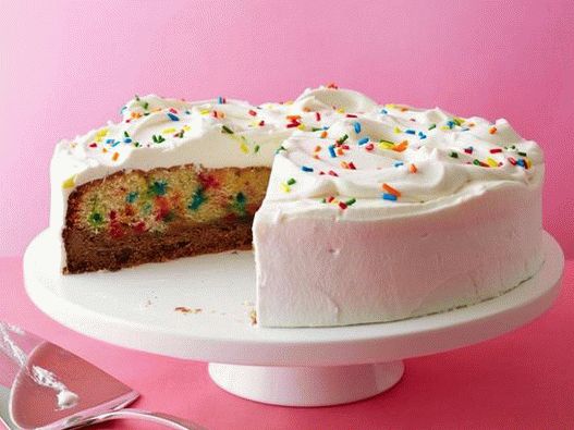 Fotografický riad - detský koláč s vrstvou cookies