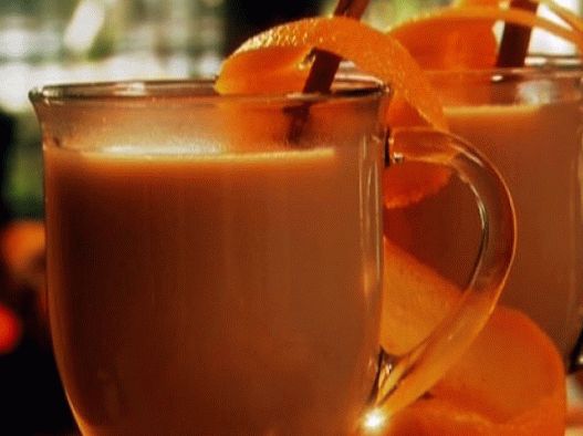 Fotka z pomarančového čaju s korením