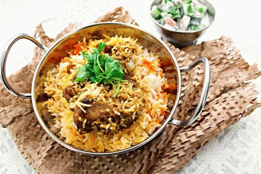 Fotka z jahňaciny biryani