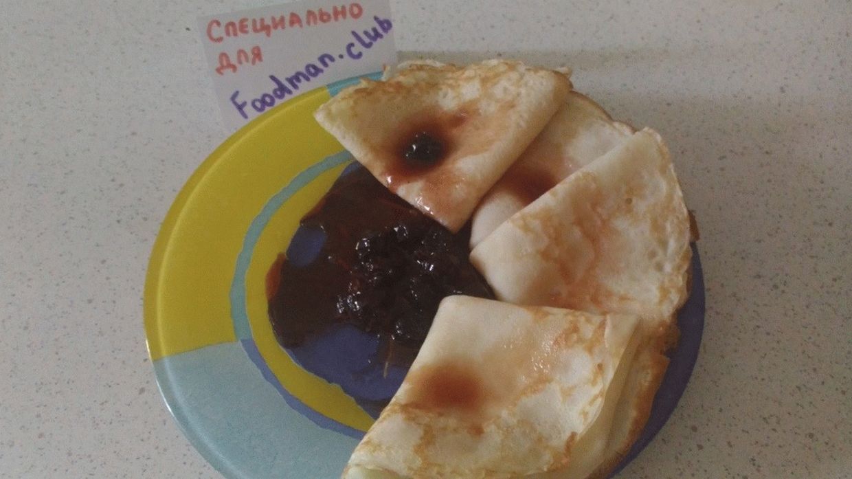 Tenké palacinky v mlieku