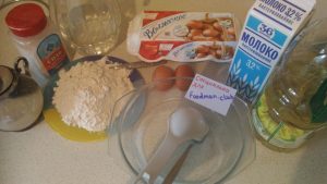 Tenké palacinky v mlieku