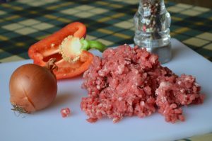 Hovädzí hamburger