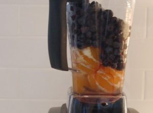 Čučoriedkový smoothie