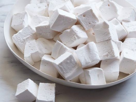 Fotka z domácich marshmallows (American Marshmallow)