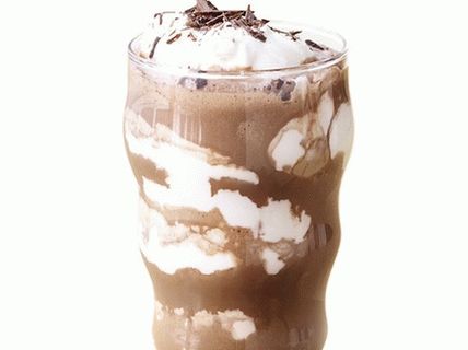 Foto Double Chocolate Marshmallow Milkshake