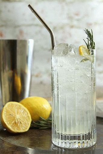 Foto gin s medom a citrónom