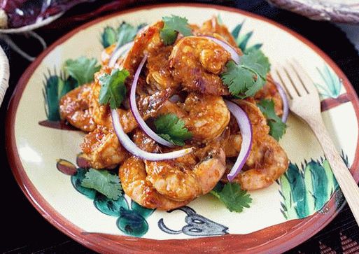 Fotka z Krevety Escabeche