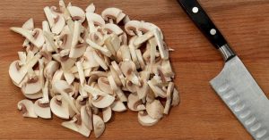Fricassee so šampiňónmi