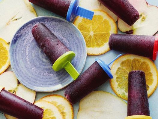 Fotografie, Sangria, ovocie, ľad, prostredníctvom, jeden, hůl