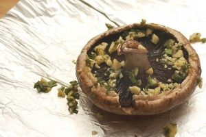 Grilované huby vo fólii