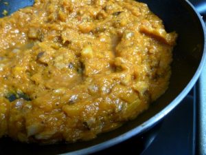 Hubový kaviár s tekvicou