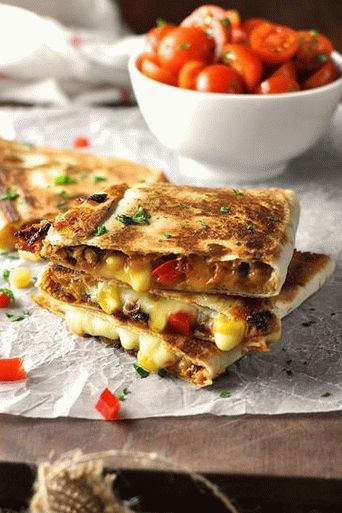 Fotka z Quesadilla s bravčovým mäsom