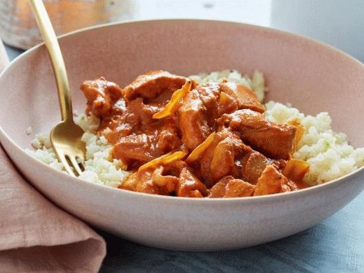 Photo Kuracie tikka masala v pomalom sporáku (Whole30 dieta)