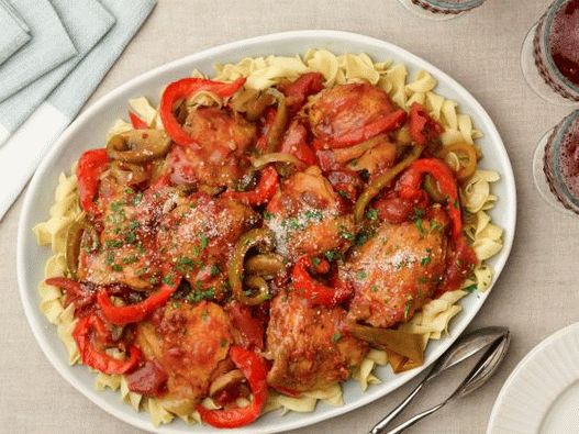 Kuracie rezance na lov na Fotografie