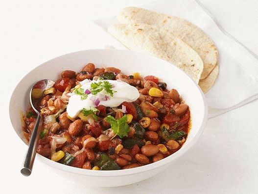 Foto, leto, chili, s, zelenina