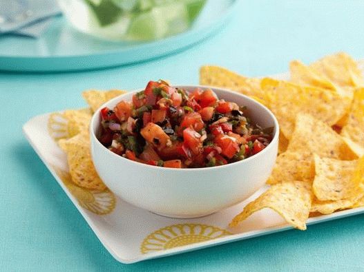 Dish Photography - Salsa