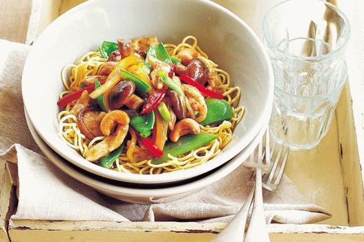 Vyprážané kurča s rezancami Ramen Vyprážané kurča s rezancami Ramen