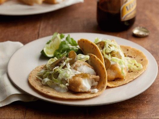 Tacos s rybami v cestíčku