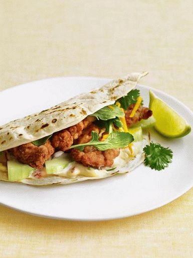 Tacos s rybou a tatárskou omáčkou