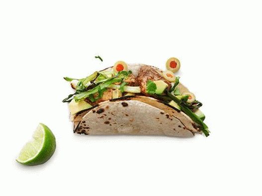 Tacos s rybami mahi-mahi (corifen) a citrusy