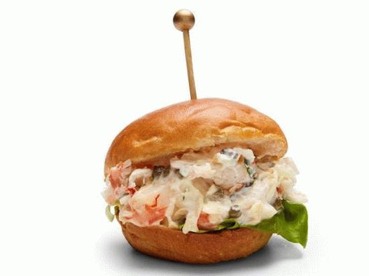 Foto mini krevety sendviče