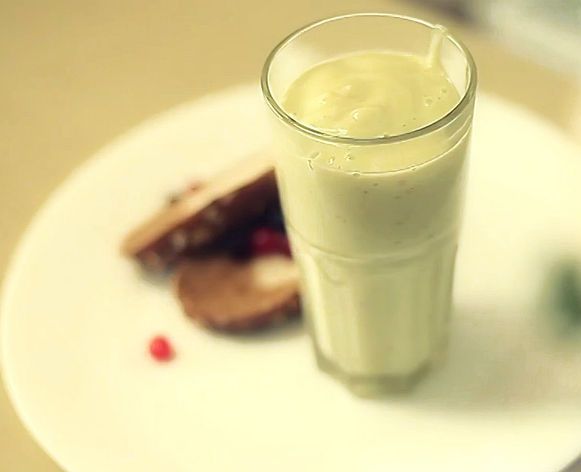 Mliečne ovocné smoothie