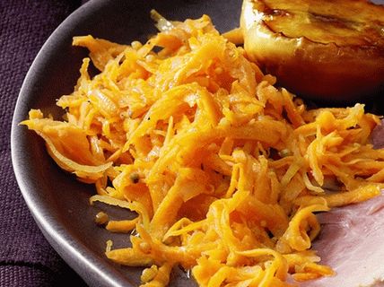 Fotka z mrkvy dusenej v citrusoch