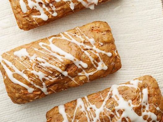 Foto, mrkva, mini-muffins, do, smotanový syr, glazúra