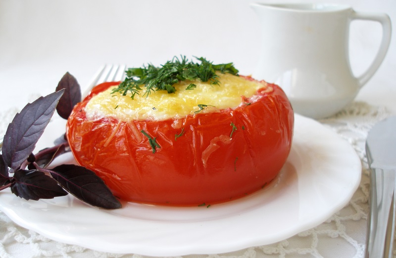 Omeleta v paradajke