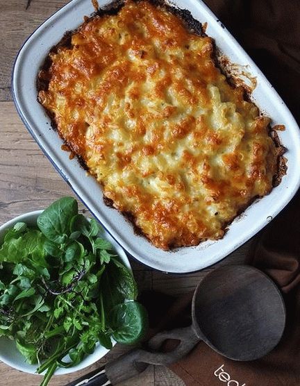 Fotka z Pastizio s listovou repou