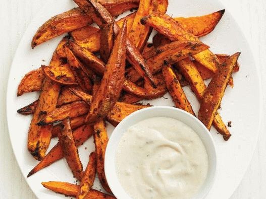 Foto pečené sladké zemiaky