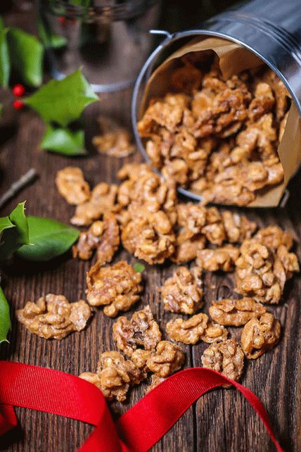 Photo Pikantné vlašské orechy v cukrovej poleve