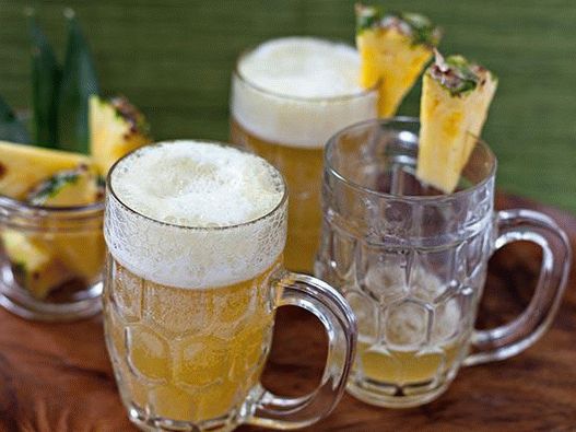 Fotka z Pina Colada s pivom