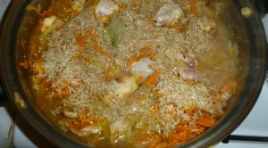 Pilaf s králičím mäsom