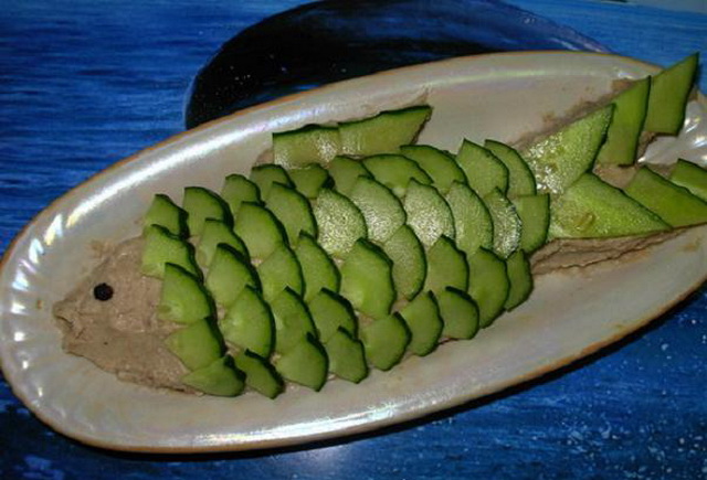 Jednoduché mäso sleďa