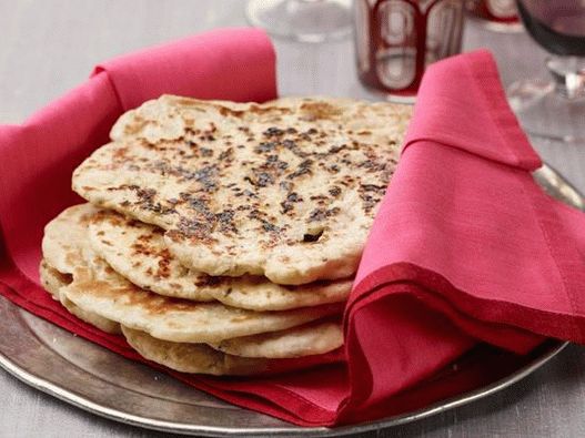 Naan - indická vyprážaná tortilla