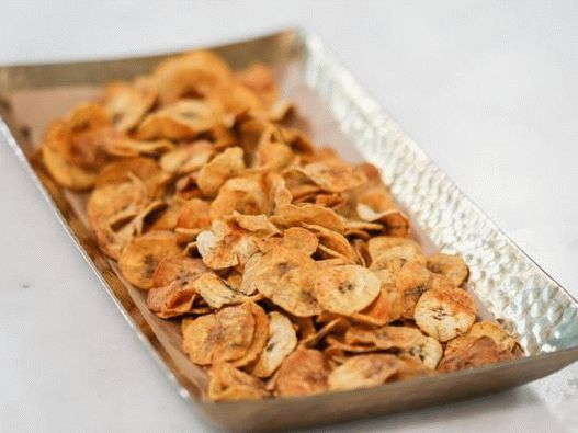 Dish Photography - Jerk Banana Chips v rúre
