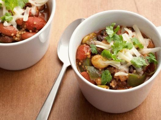 Vegetariánska chilli v pomalom sporáku