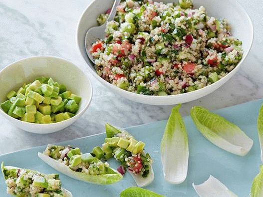 Quinoa na večeru v šaláte