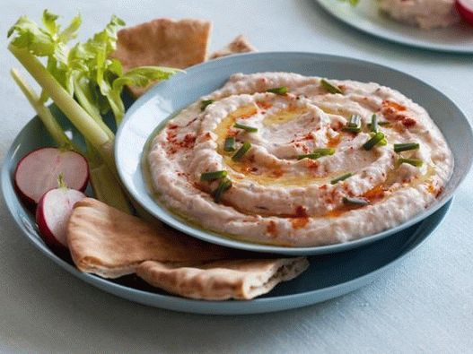 Ľahká smotanová omáčka z bieleho fazule