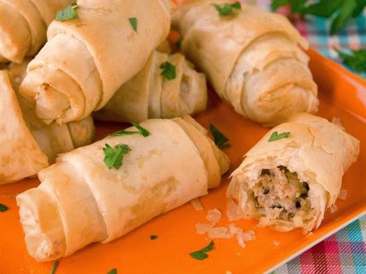 Filo pečivo s mletým mäsom