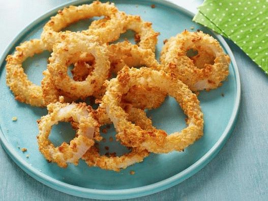 Cibulové krúžky v rúre