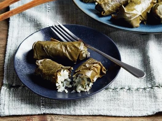 Dolma (plnené hroznové listy)
