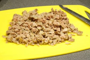 Olivový šalát s moriakom