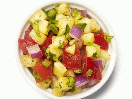Foto salsa s ananásom
