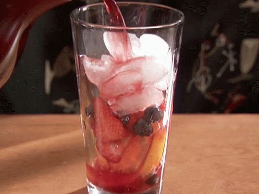 Foto Sangria s ovocím