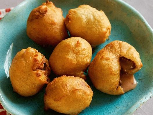 Fotka z hlboko vyprážaných čokoládových vajec