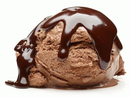 Foto čokoládová omáčka