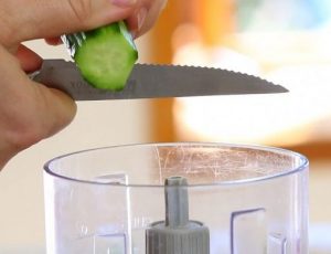 Gazpacho smoothie soup